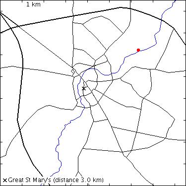 map for Five Trees Court: 9-12