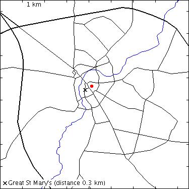 map for Christ's College: Yusuf Hamied Court