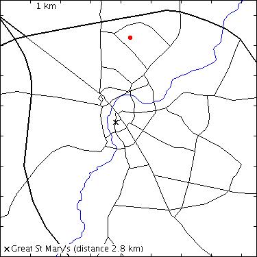 map for Sackville Terrace: 1-7