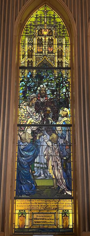 Bonnell Memorial Window:  Charity