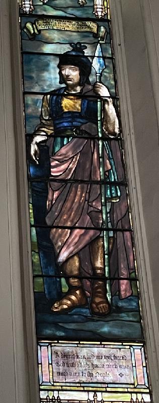 McKinley Memorial Window:  Cornelius