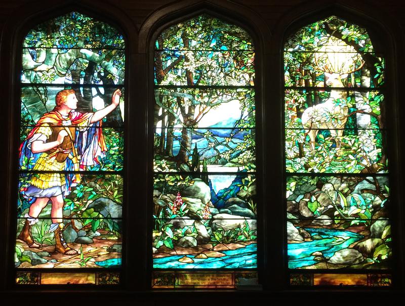 Moir Memorial Window:  St. Eustace