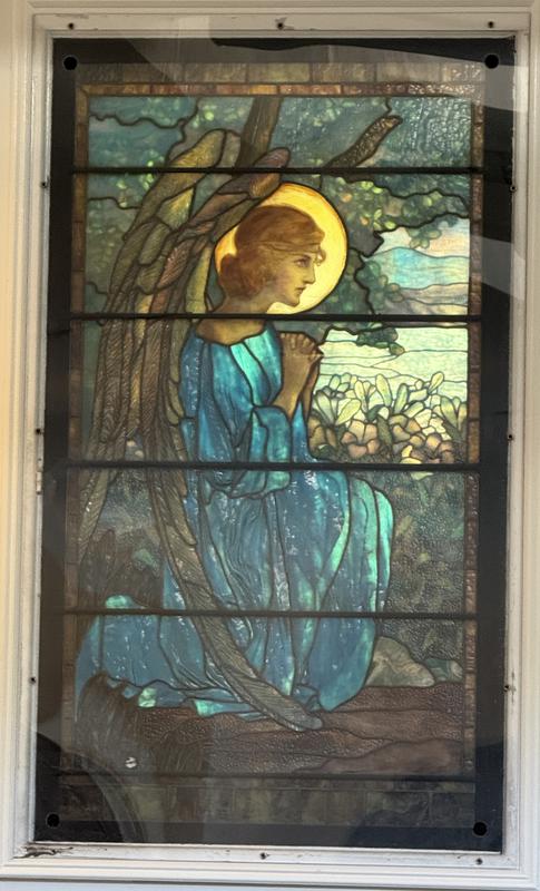 Duer Memorial Window:  Adoring Angel