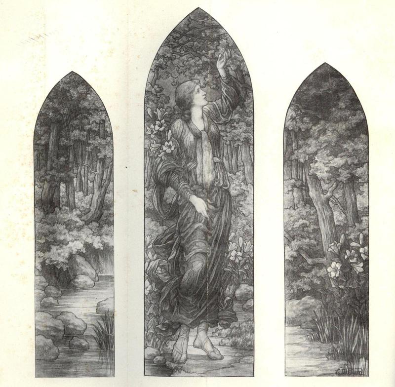 Sargent Memorial Window:  Hope