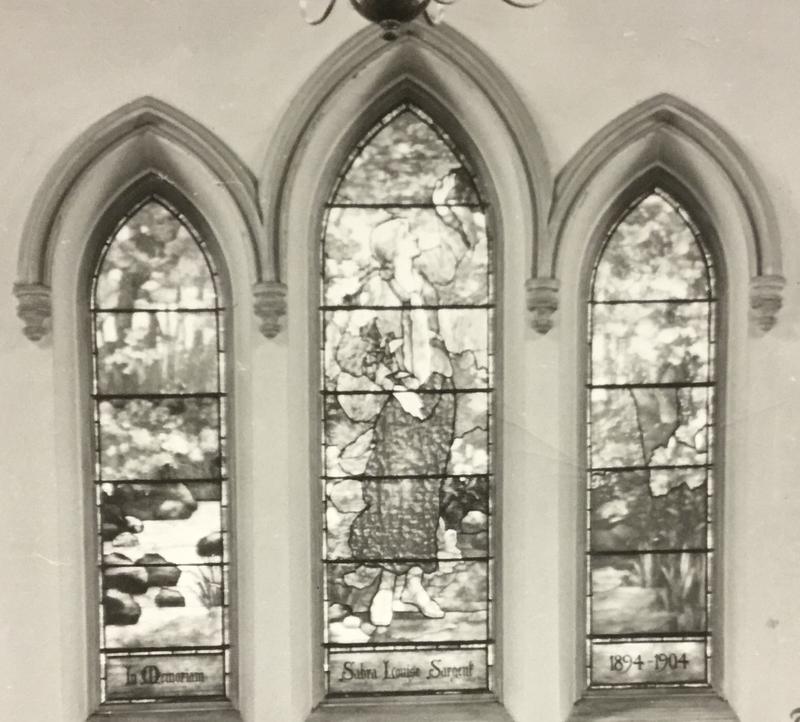 Sargent Memorial Window:  Hope