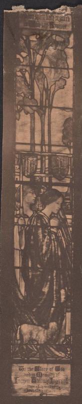 Ingersoll Memorial Window:  St. Agnes
