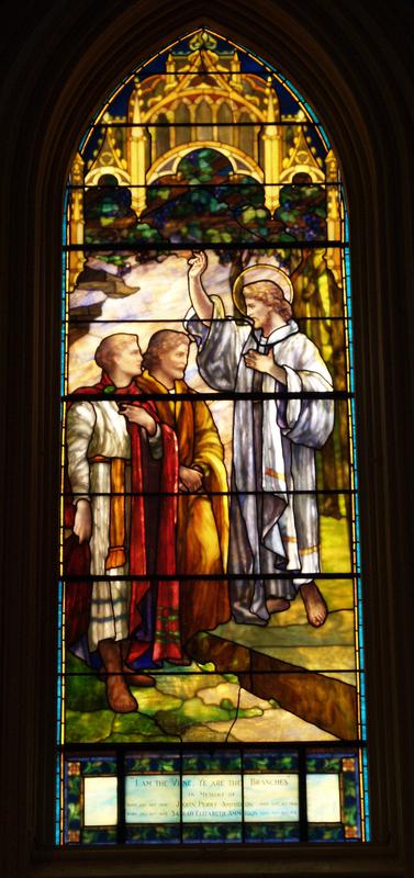 Ammidon Memorial Window:  I am the Vine