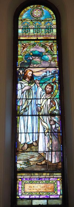 Yeomans Memorial Window:  Behold the Lamb of God