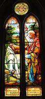 Curtis Memorial Window:  The Raising of Lazarus
