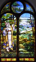 Whitney Memorial Window:  Moses Viewing the Promised Land