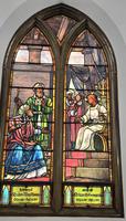 Howes Memorial Window:  Disputation with the Doctors