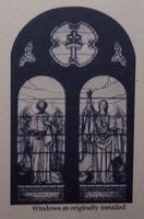 Donaldson Memorial Window:  two angels