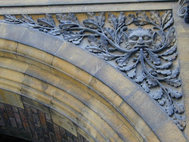 Cambridge, England: Downing Site: relief