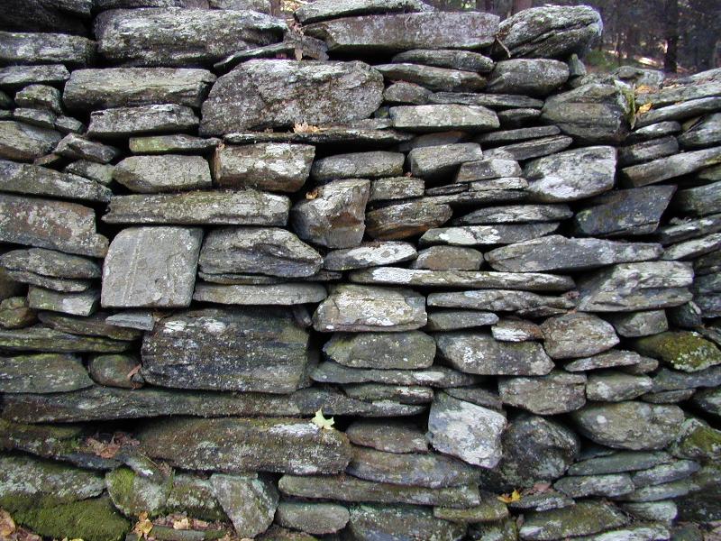 Plainfield, Massachusetts (MA): dry stone wall