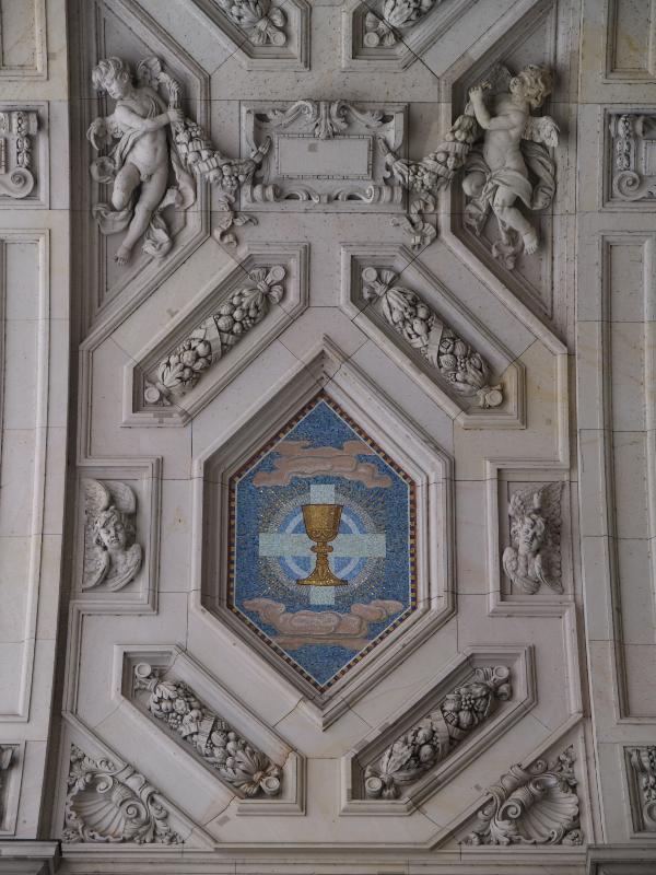 Berlin, Germany: Berliner Dom (Cathedral): central arch detail (1905, architect Julius Carl Raschdorff; restored 1975-1983)