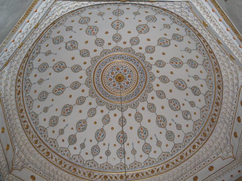 Istanbul, Turkey: Topkapi Palace (Sarayi), Library of Ahmet III: dome