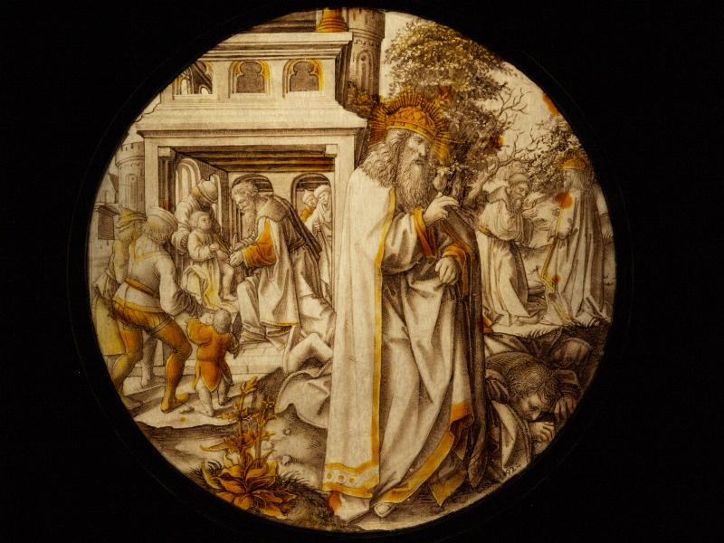 London, England: Victoria and Albert Museum: Scenes from the Life of Abraham (about 1520-1525, Amsterdam, probably by Jacob Cornelisz van Oostsanen)