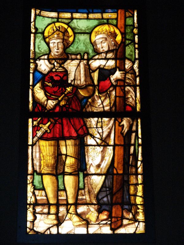 London, England: Victoria and Albert Museum: St Helena and the Emperor Constantine (about 1530, Cologne)