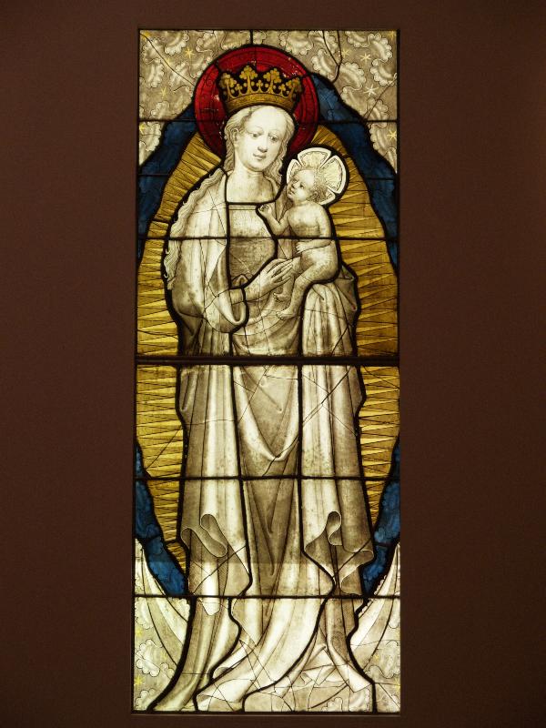 New York City, NY: Metropolitan Museum of Art: Virgin of the Apocalypse (1430-1435, Cologne, Augustinian Cannon's Church of Corpus Christi)