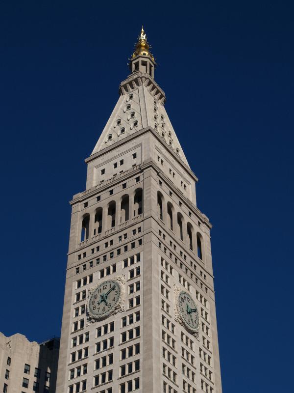 New York City, NY: 1 Madison Avenue (Metropolitan Insurance Company): view (1909, Pierre L. LeBrun)