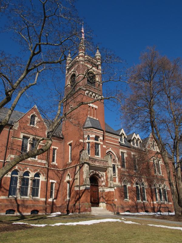 Northampton, Massachusetts (MA): Smith College: College Hall (1873-1875, Peabody and Stearns)