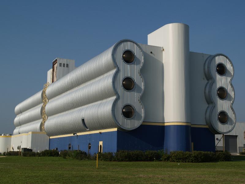 Titusville, Florida (FL): Astronaut Hall of Fame site: view of one building