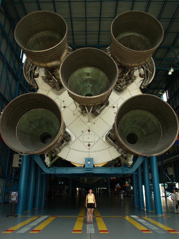 Kennedy Space Center, Florida (FL): Apollo / Saturn V Center: F-1 engines (first stage of Saturn V rocket)