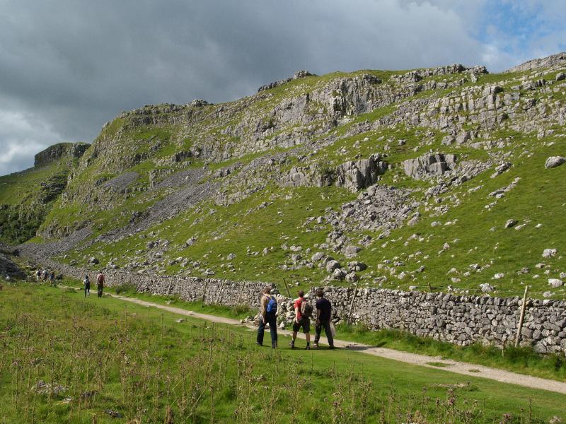 Malham, England: Pennine Way: view