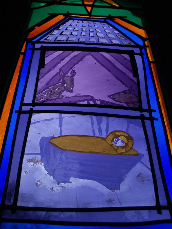 Oundle, England: Oundle School Chapel: Nativity (2004, Mark Angus)