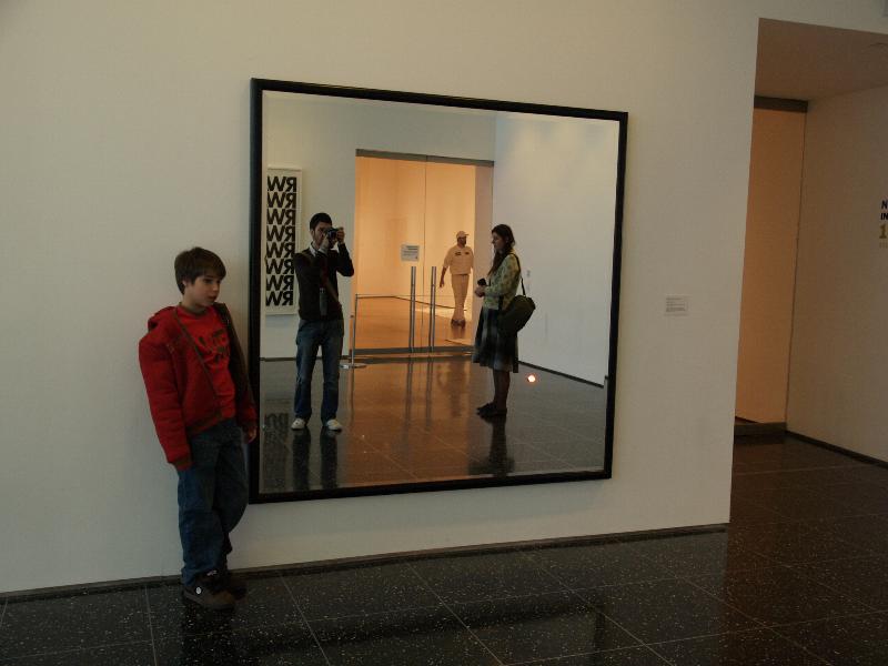 New York City, NY: Museum of Modern Art (MOMA): 'Mirror of Light' (1974, Waltercio Caldas)