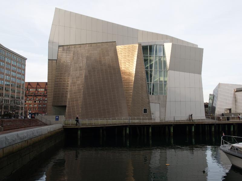 Boston, Massachusetts (MA): New England Aquarium: Simons IMAX Theater (2001, architect E. Verner Johnson and Associates)