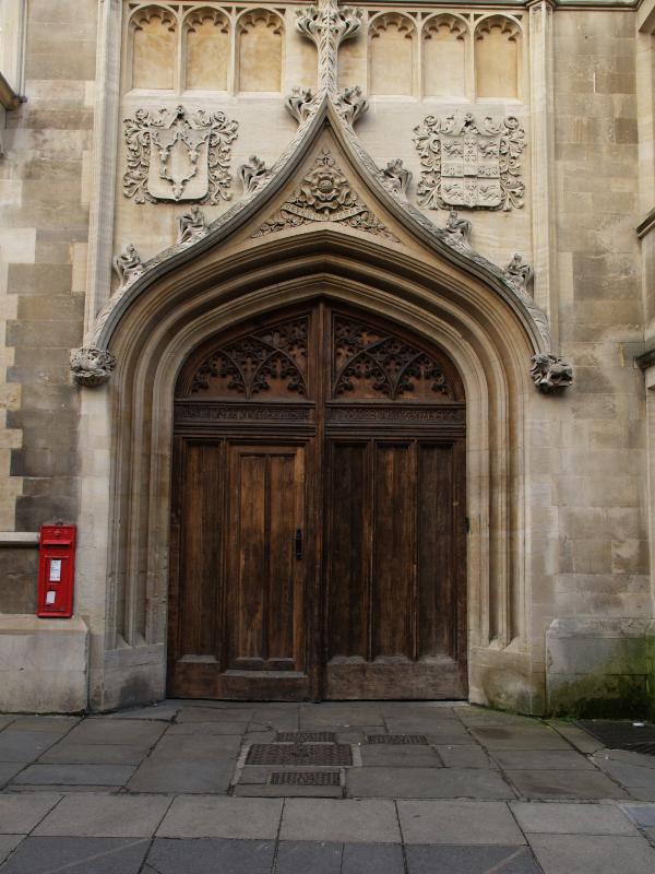Cambridge, England: New Museum Site (old Cavendish laboratory): Free School Lane entrance