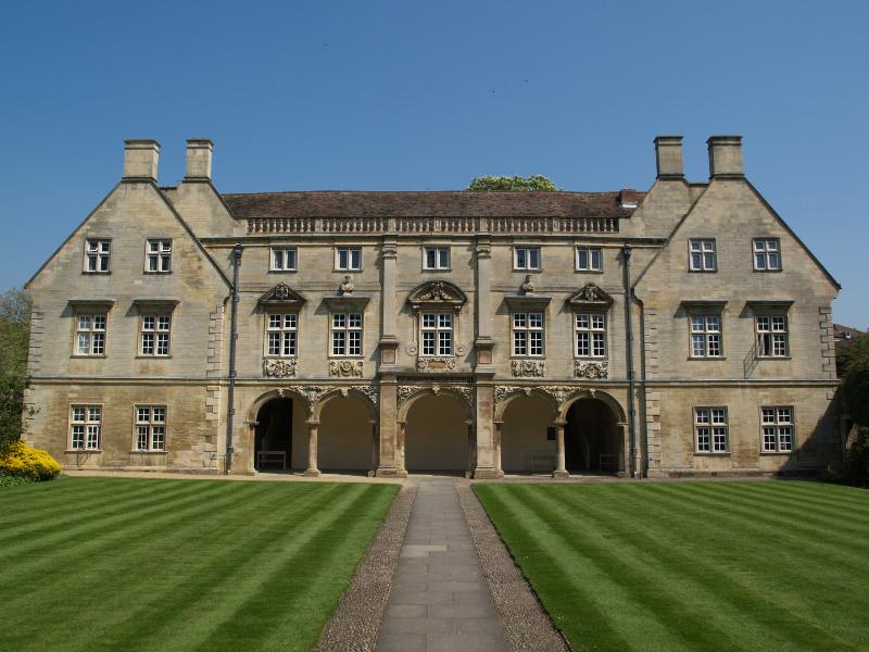 Cambridge, England: Magdalene College: Pepys Building (16th-17th century)