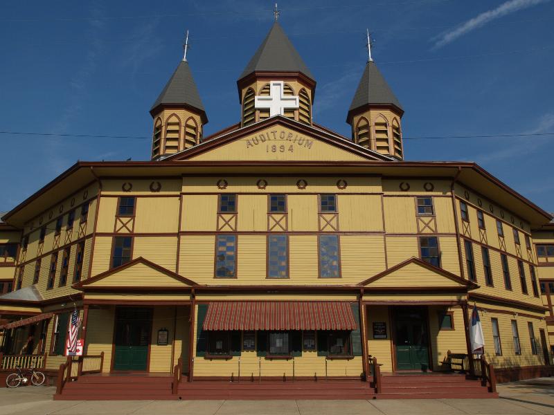 Ocean Grove, New Jersey (NJ): Great Auditorium: view (built 1893-1894)