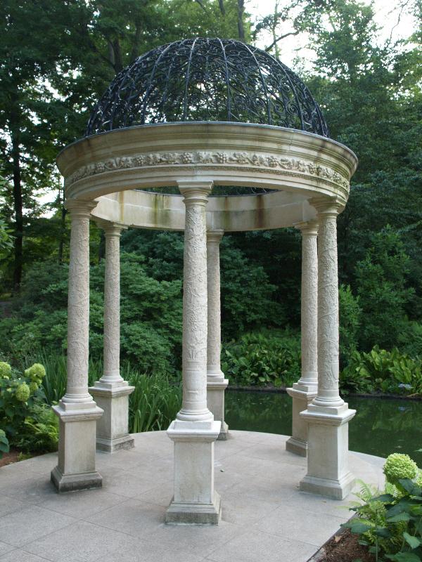 Kennett Square, Pennsylvania (PA): Longwood Gardens: Pierce's Wood folly