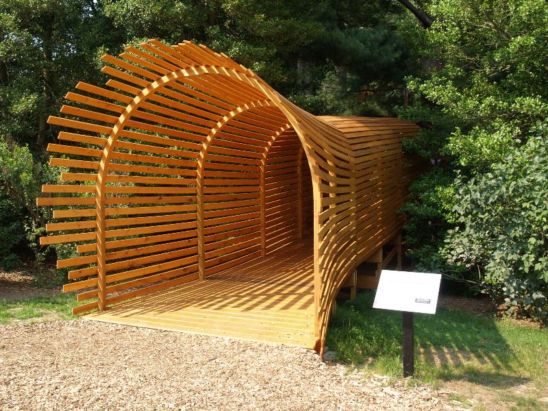 Media, Pennsylvania (PA): Tyler Aboretum: 'Arboreal Adventum' (2008, designer Buchart-Horn/BASCO Associates, builders Pocopson Industries) (part of 'Totally Terrific Treehouses')