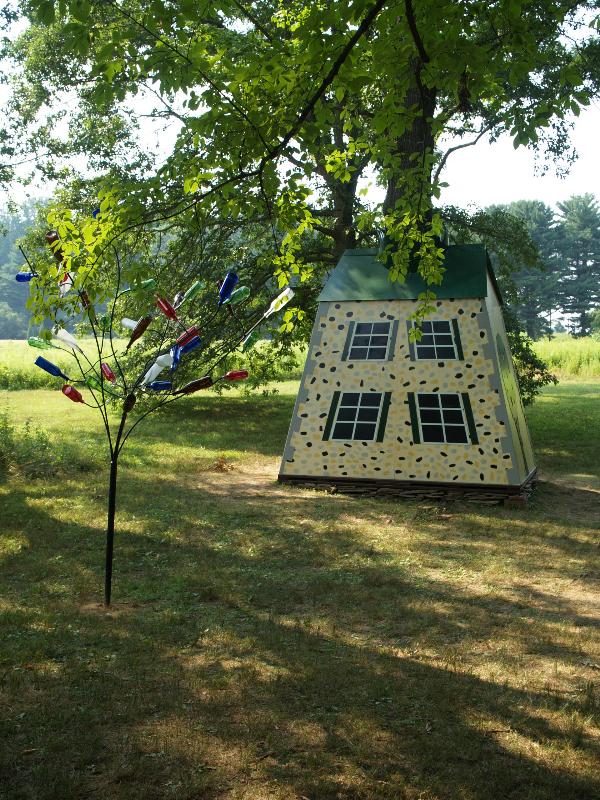 Media, Pennsylvania (PA): Tyler Aboretum: 'Tyler's Tree Home' (2008, designer Wm. A. Schmidt and Sons, and Geoff Anderson; builder Wm. A. Schmidt and Sons) (part of 'Totally Terrific Treehouses')