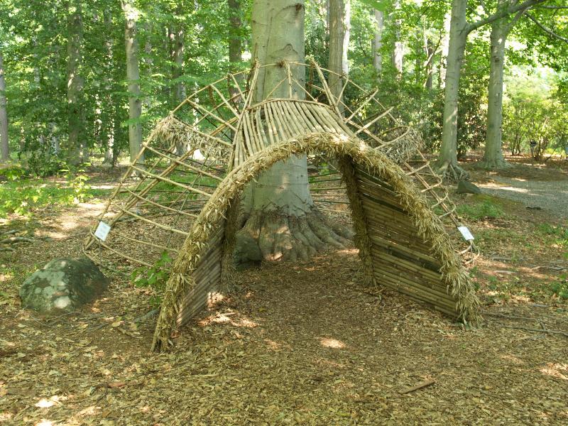 Media, Pennsylvania (PA): Tyler Aboretum: 'Treegloo' (2008, designer and builder Andrew Brehm and Friends) (part of 'Totally Terrific Treehouses')