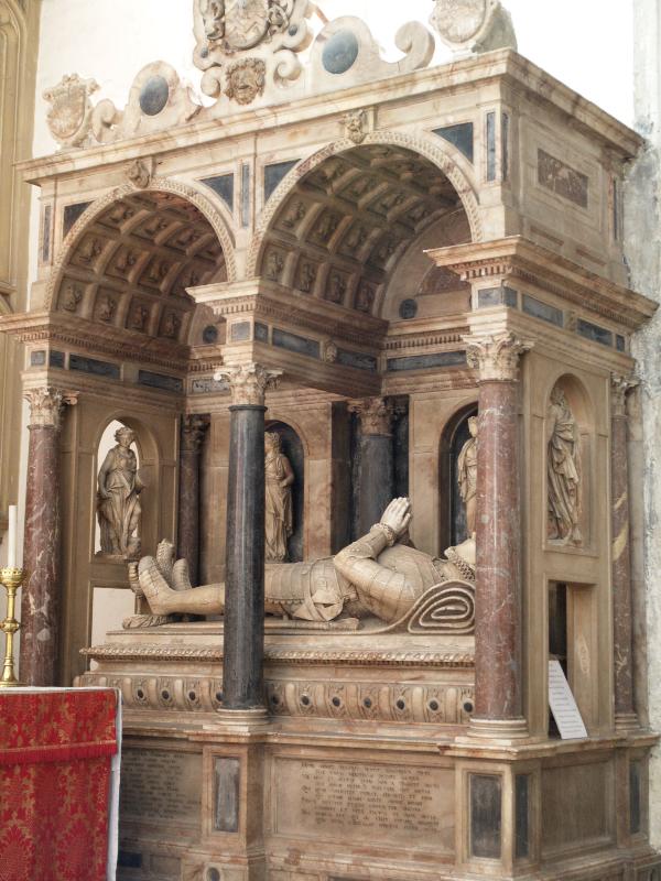 Long Melford, England: Holy Trinity Church: William Cordell tomb (died 1581)