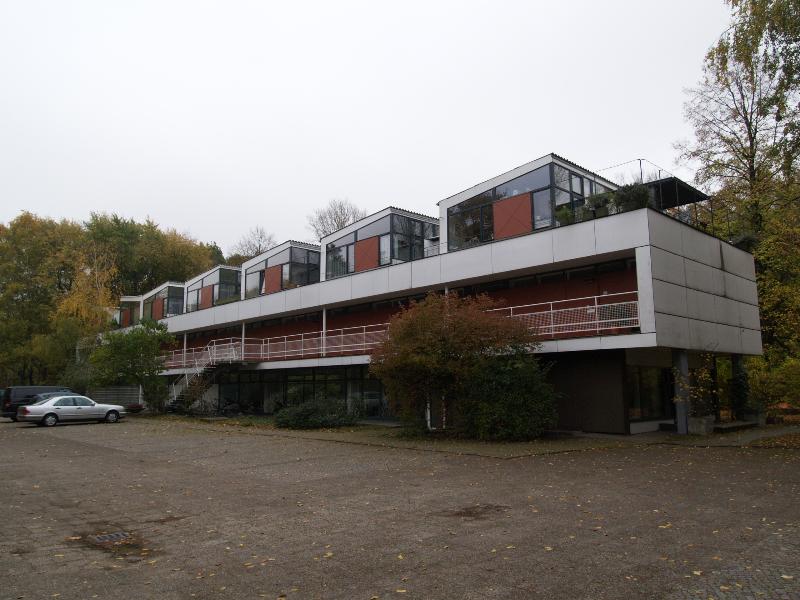 Berlin, Germany: Eternithaus (Altonaer Strasse): view (built for Interbau 1957, architect Paul Baumgarten)