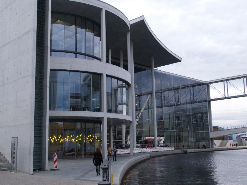 Berlin, Germany: Paul-Loebe-Haus: view (1997-2001, architect Stephan Braunfels)