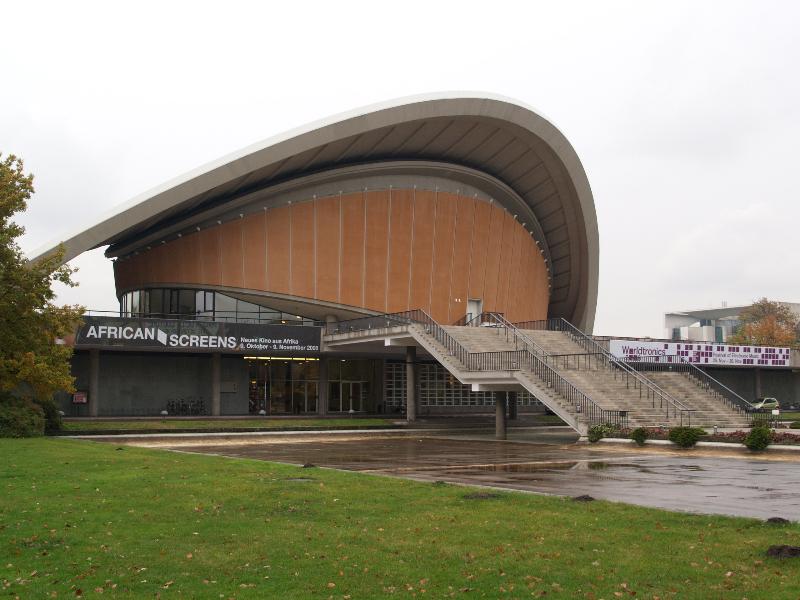 Berlin, Germany: Haus der Kulturen der Welt (formerly Kongresshalle) (John-Foster-Dulles-Allee): view (built for Interbau 1957, architect Hugh A. Stubbins)