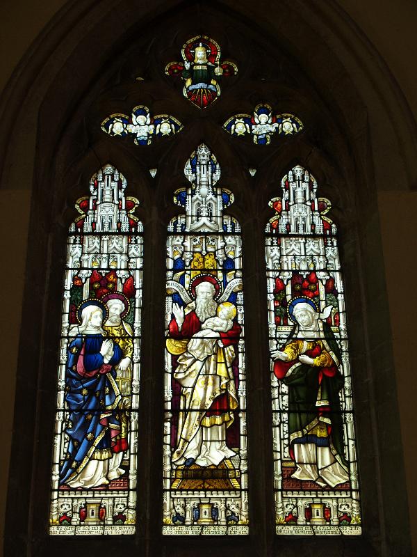 Snettisham, England: St Mary: Presentation of Christ in the Temple