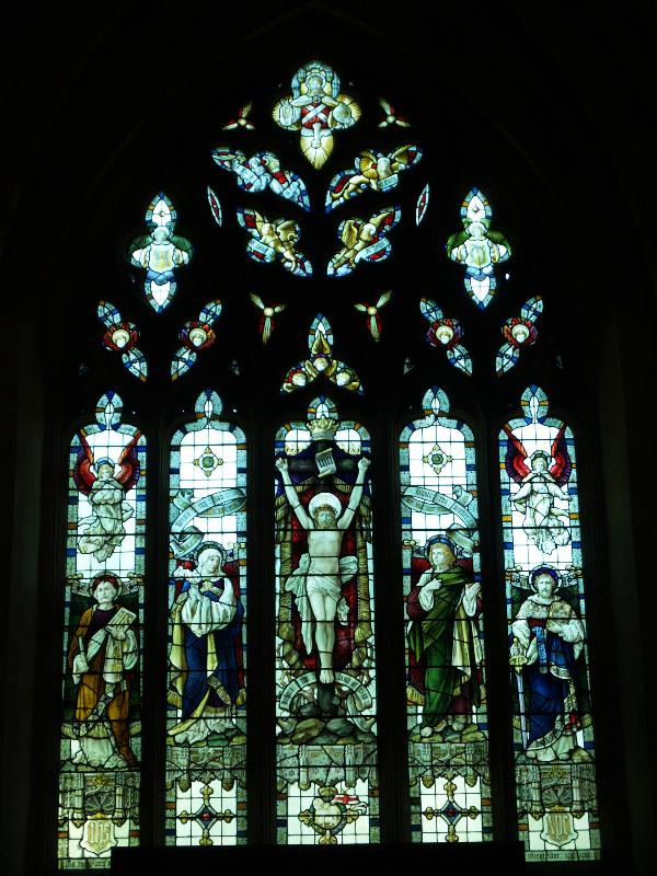 Snettisham, England: St Mary: Crucifixion