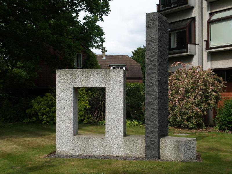 Cambridge, England: Trinity Hall: Dream (2002, sculptor Michael Dan Archer)