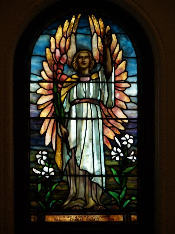 Buffalo, New York (NY): Episcopal Church of the Good Shepherd: Resurrection (1926, Haskins Glass Studios)