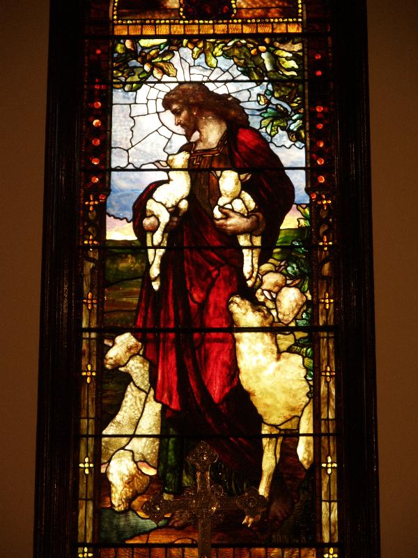 Buffalo, New York (NY): Episcopal Church of the Good Shepherd: Good Shepherd (1888, Tiffany Studios)