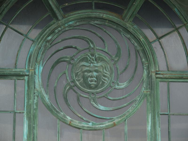 Asbury Park, New Jersey (NJ): Casino: window (1929, architect Warren and Wetmore)