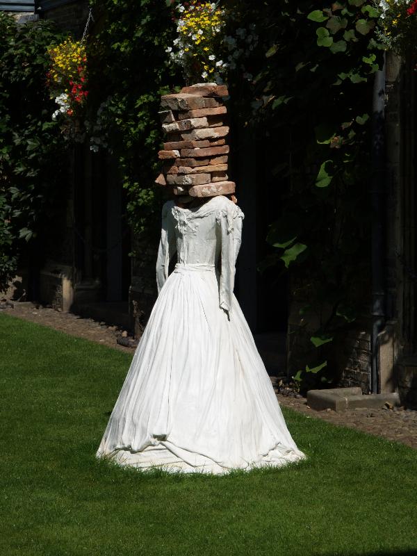Cambridge, England: Jesus College: Cornelia (2006, artist Anselm Kiefer)