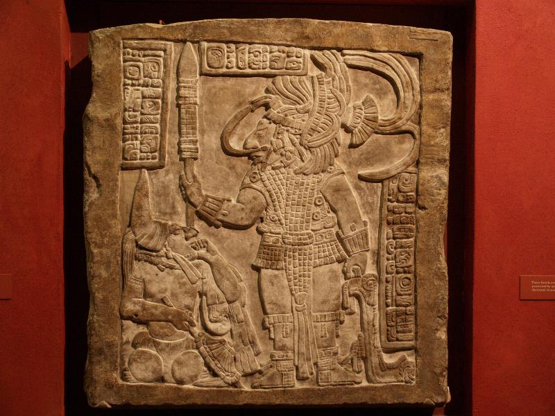 London, England: British Museum: Bird Jaguar (755-770, Mayan)